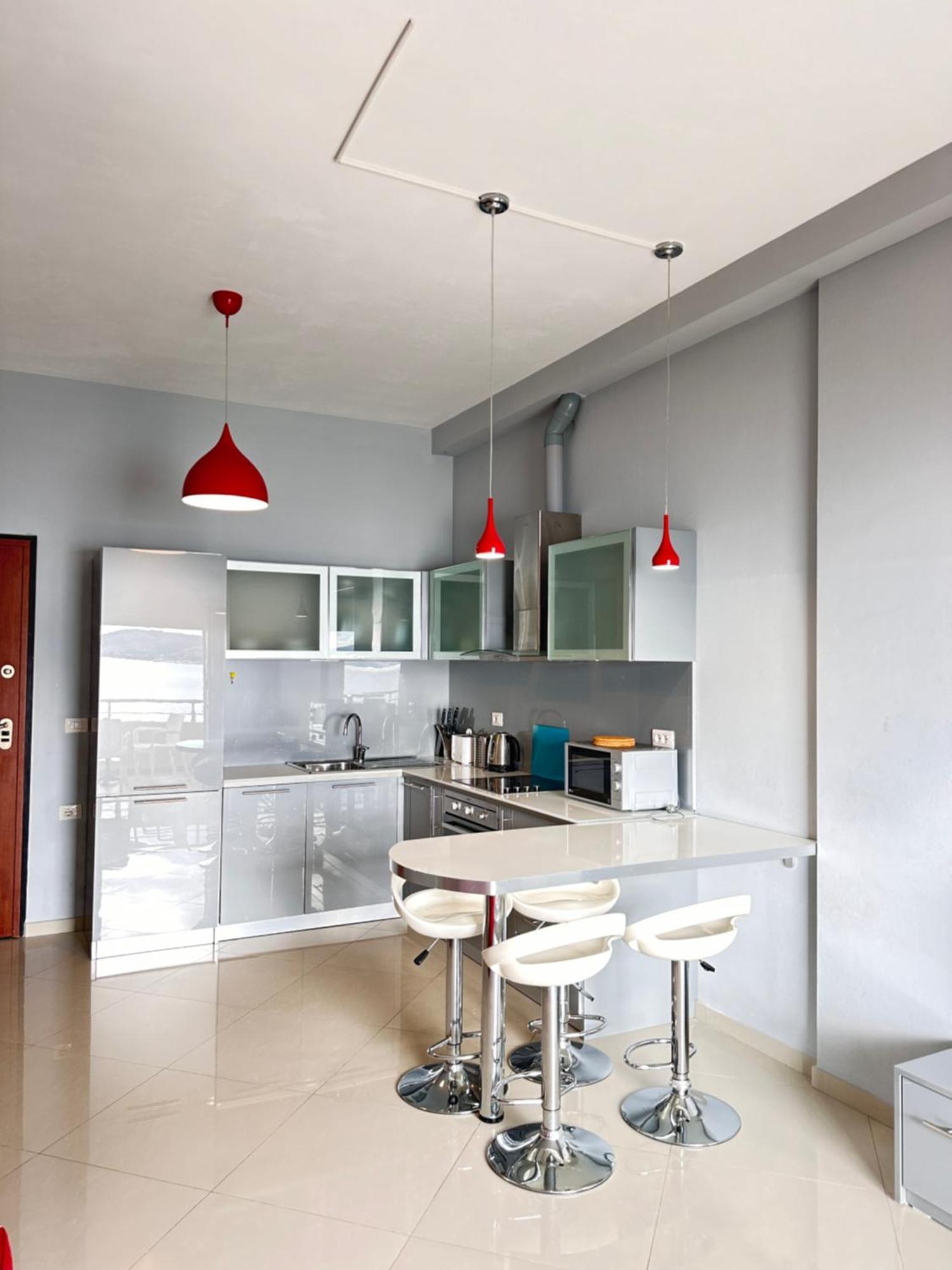 Agora Sea View Apartment Σαράντα Εξωτερικό φωτογραφία
