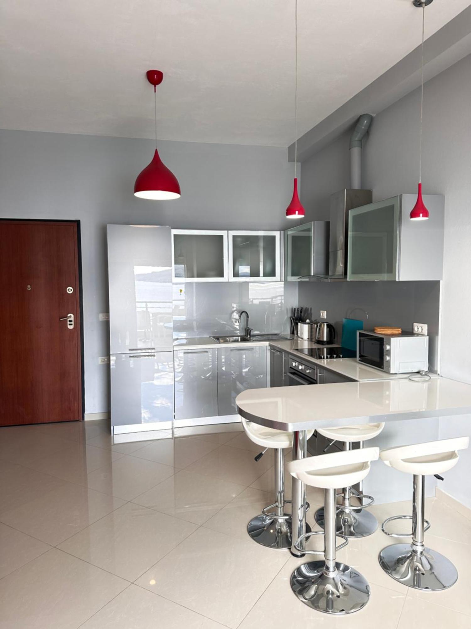 Agora Sea View Apartment Σαράντα Εξωτερικό φωτογραφία