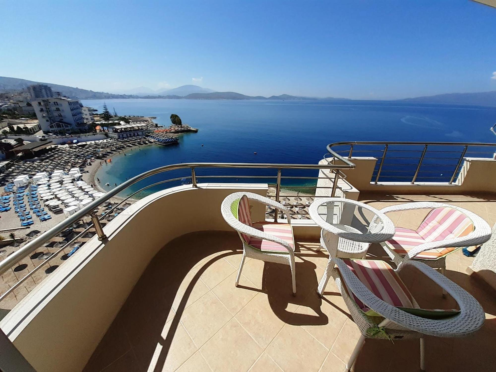 Agora Sea View Apartment Σαράντα Εξωτερικό φωτογραφία